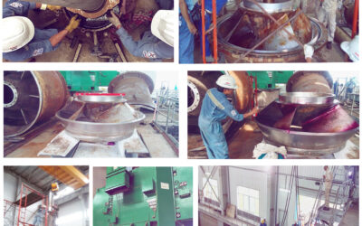 Sửa chữa bơm nước làm mát cho nhà máy nhiệt điện