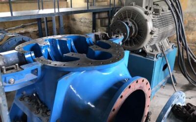 Sửa chữa bơm chính nhà máy nước Hải Phòng