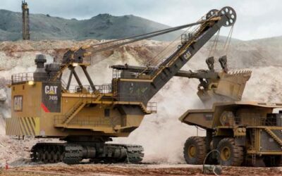 Sơn chống mài mòn, thay thế bạc xe múc khai thác